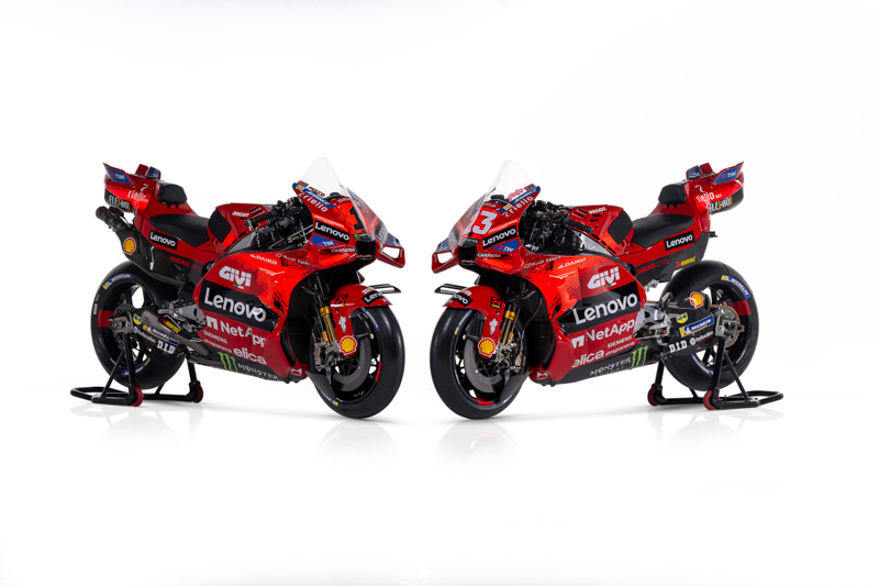 La nueva Ducati para el MotoGP 2024