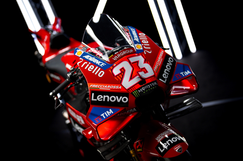 La nueva Ducati para el MotoGP 2024