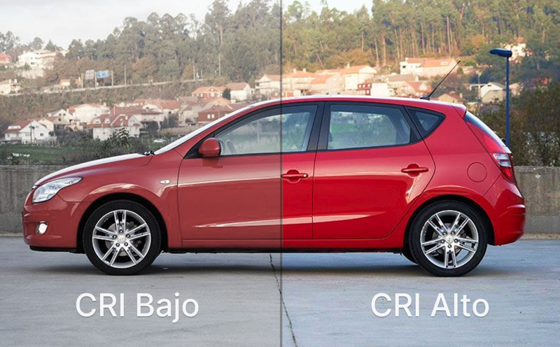 CRI, la clave en iluminación para concesionarias