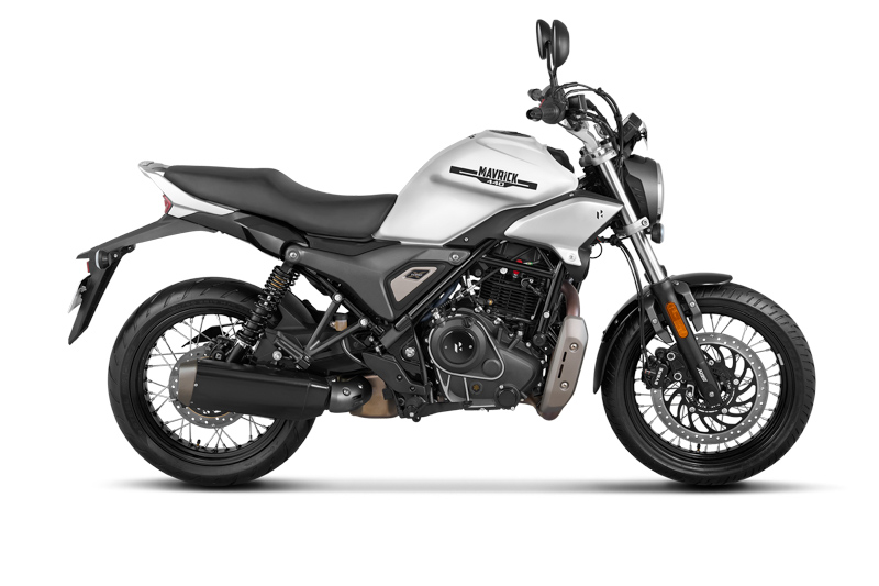 La moto Mavrick 440 de Hero 