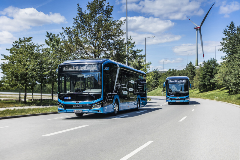 Las ventas de los MAN eBuses en Europa hablan por sí solas