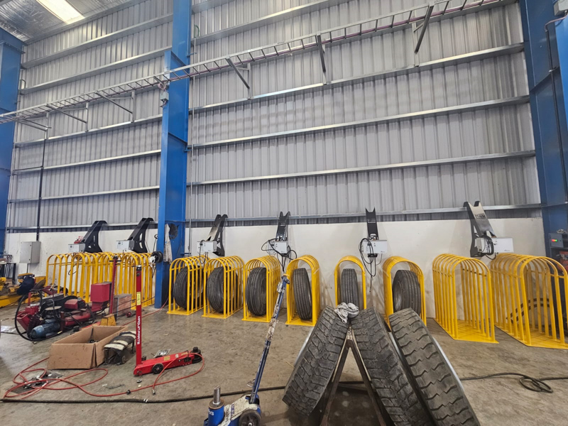 Pump Control: inflador de neumáticos para camiones