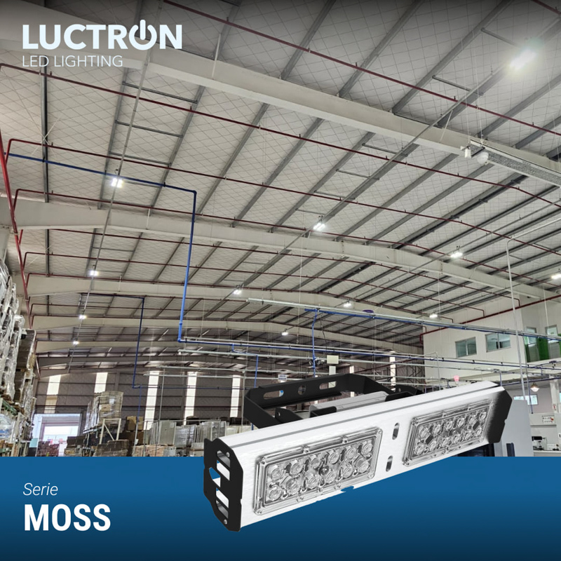 La iluminación ideal para tu depósito o fábrica: línea MOSS