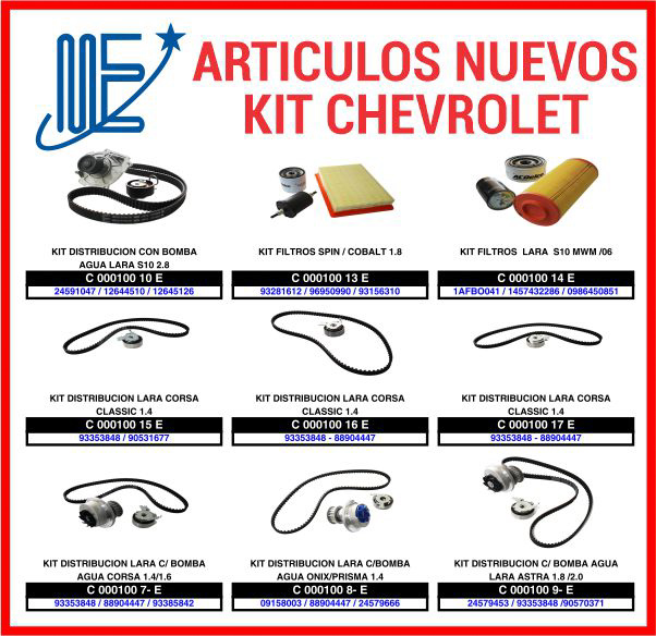 Expoyer: Nuevos Kits de distribucion y filtros