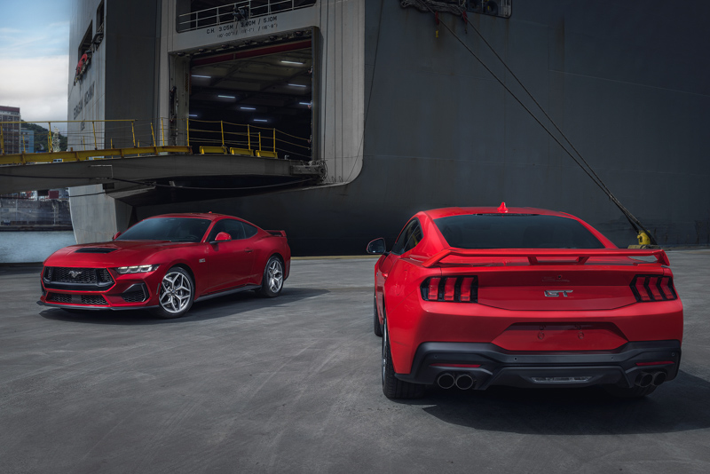 Brasil recibió sus primeros Mustang GT