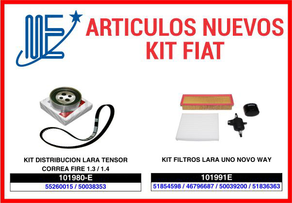 Expoyer: Nuevos Kits de Filtros para Fiat, Toyota y VW
