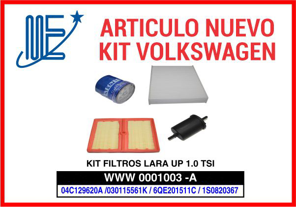 Expoyer: Nuevos Kits de Filtros para Fiat, Toyota y VW