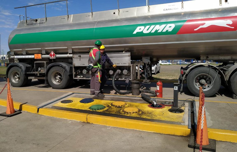 Derrame durante el almacenamiento y transporte de Hidrocarburos