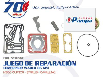 Juego de reparación compresor Wabco 85 MM