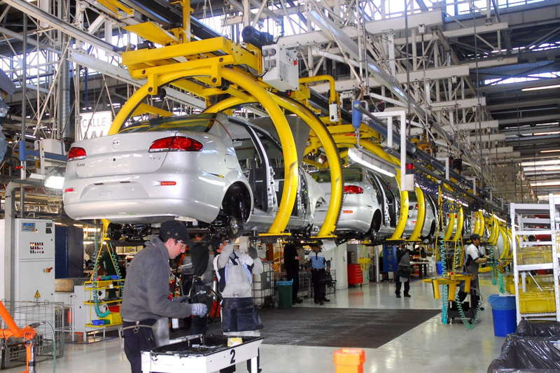 La producción de autos de mayo en México