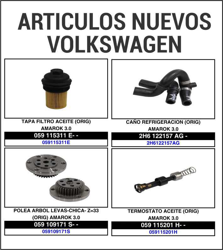Novedades Expoyer: Artículos originales VW