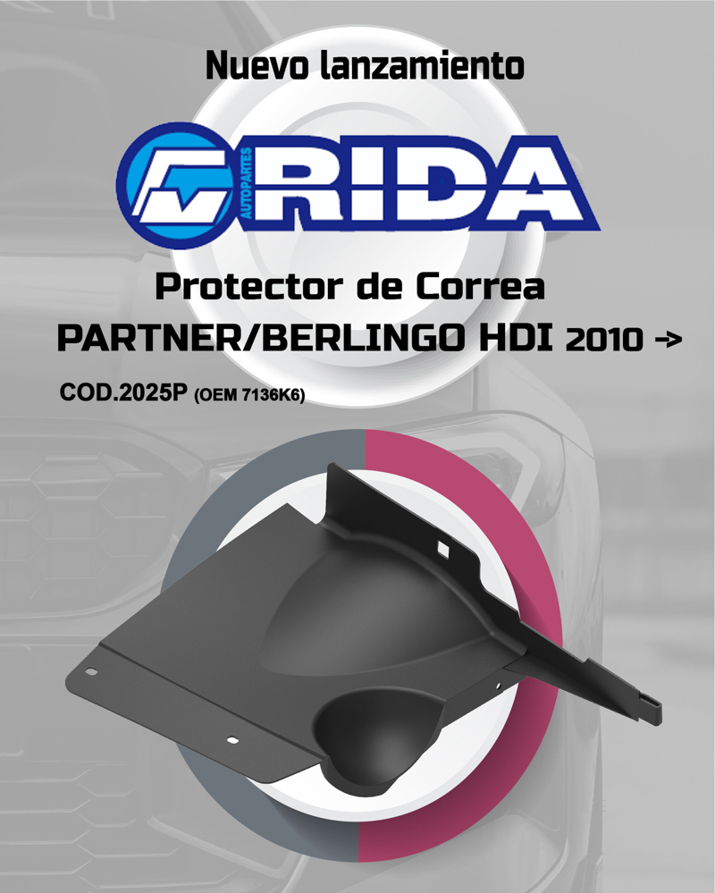 Nuevos lanzamientos Rida Autopartes