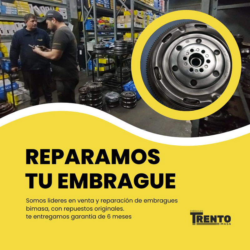 TRENTO, reparación y venta de Embragues Bimasa