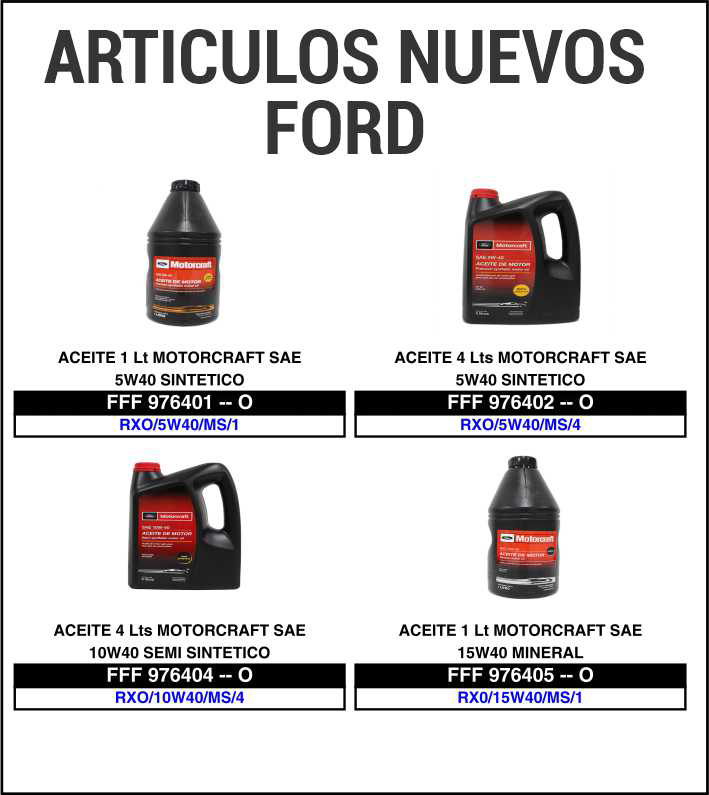 Expoyer: Novedades para vehículos Ford