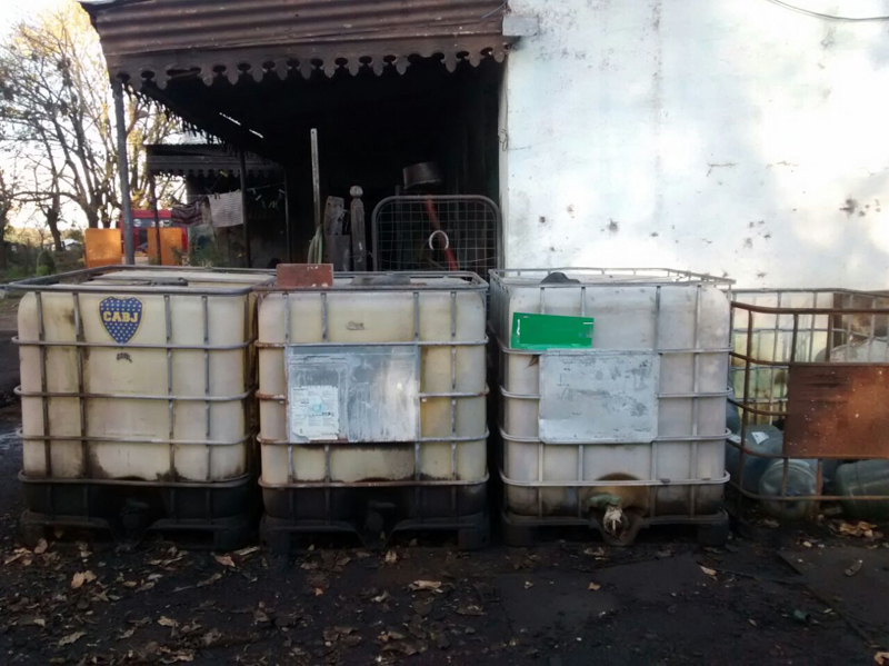 Proliferan los puestos de expendio irregulares de gasoil