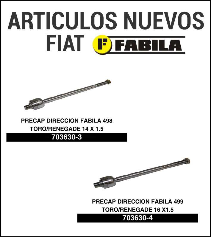 Novedades Expoyer para Fiat, Chevrolet, VW y Renault