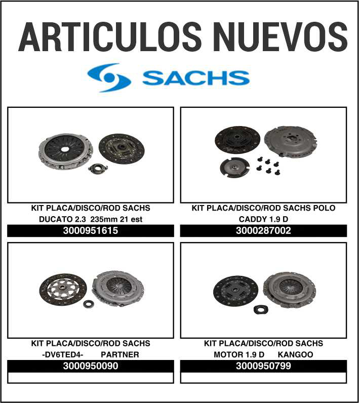Novedades Expoyer: Nuevos modelos SACHS