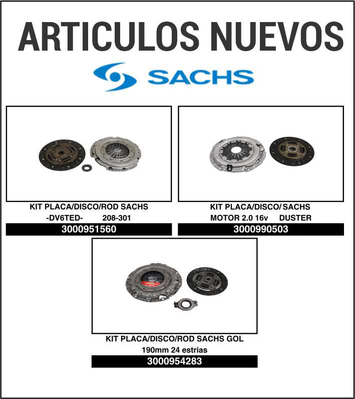 Novedades Expoyer: Nuevos modelos SACHS