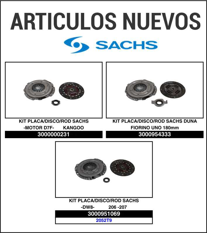 Novedades Expoyer: Nuevos modelos SACHS