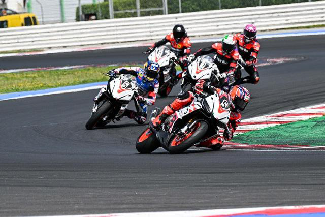 Aprilia RS 660 sorprendió en la pista de Misano