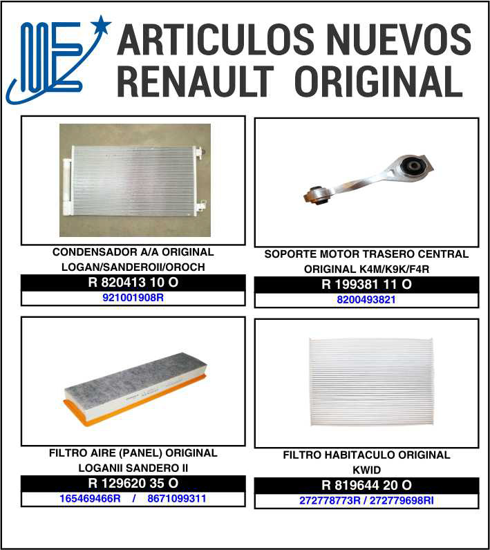 Novedades Expoyer: Linea Renault 