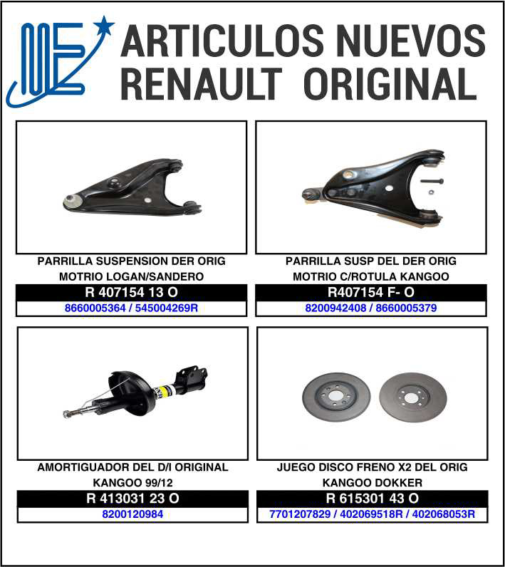 Novedades Expoyer: Linea Renault 