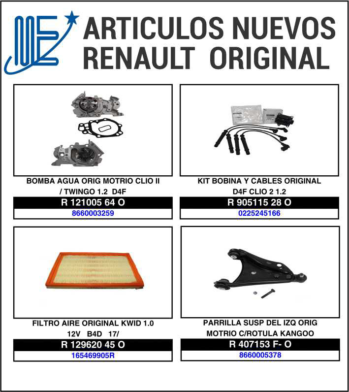 Novedades Expoyer: Linea Renault 