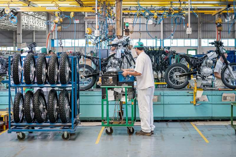 La actividad de exportación de Honda en Argentina