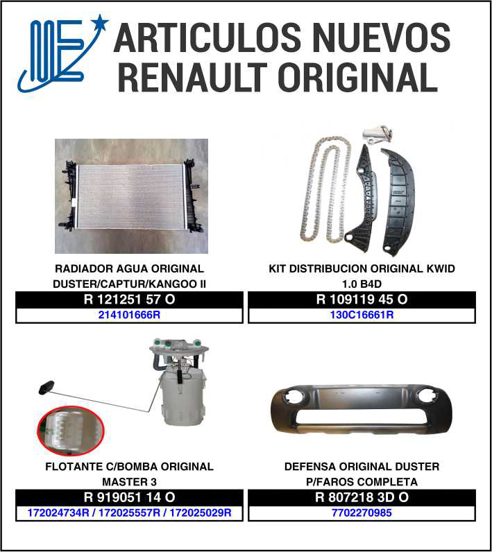Expoyer: Nuevos artículos originales Renault