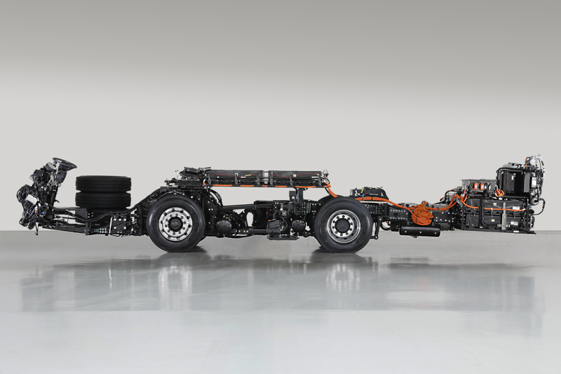 El primer modelo de la familia de e-Volksbus