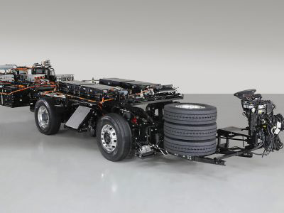 El primer modelo de la familia de e-Volksbus