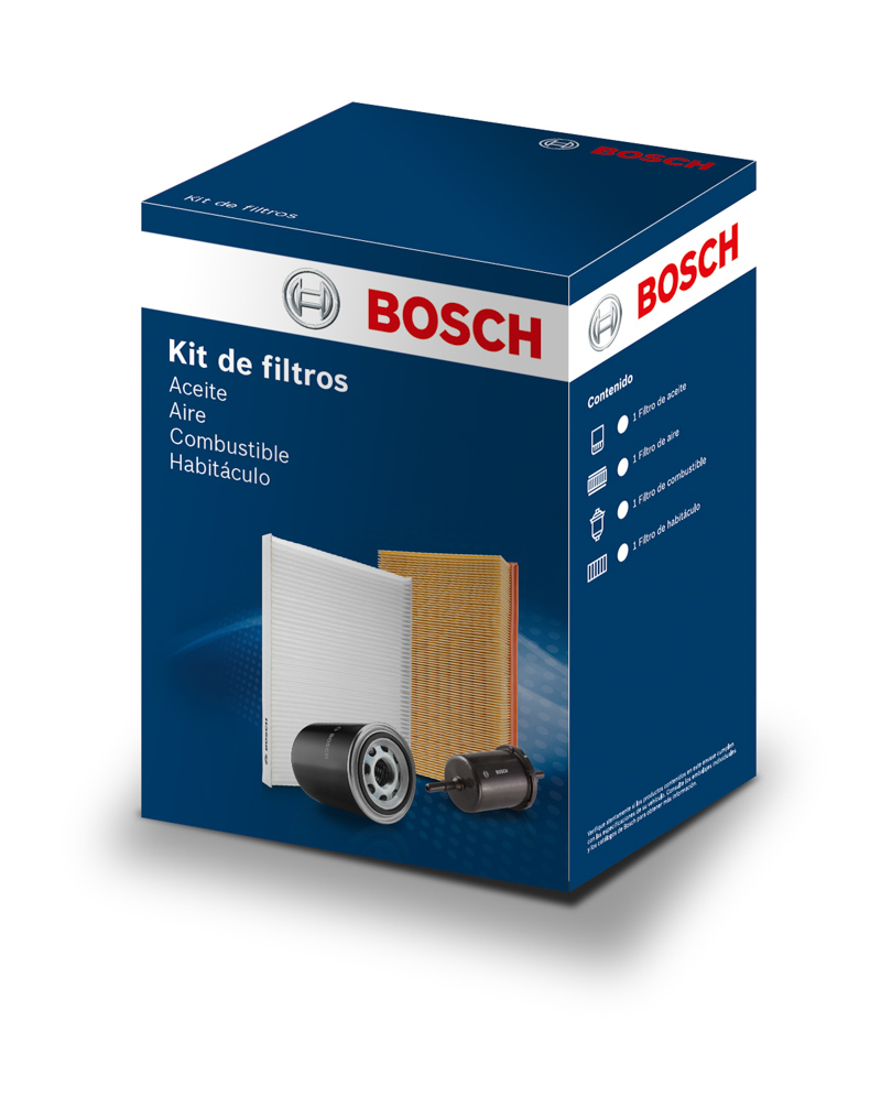 Nuevo kit de filtros Bosch: todo en un solo lugar