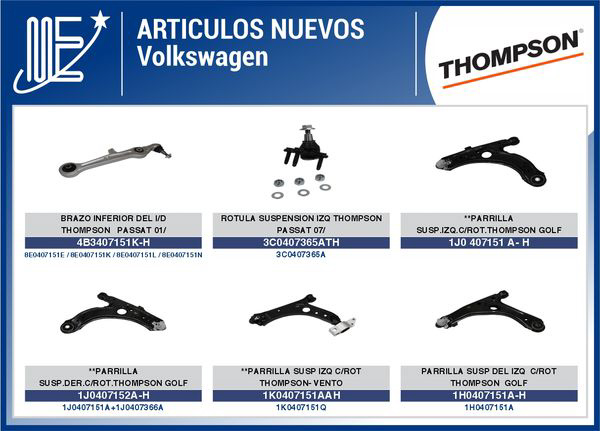 Expoyer: nuevos productos Volkswagen y Thompson