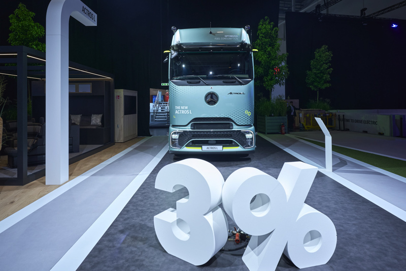 Daimler Truck presenta el eActros 600 en Hannover