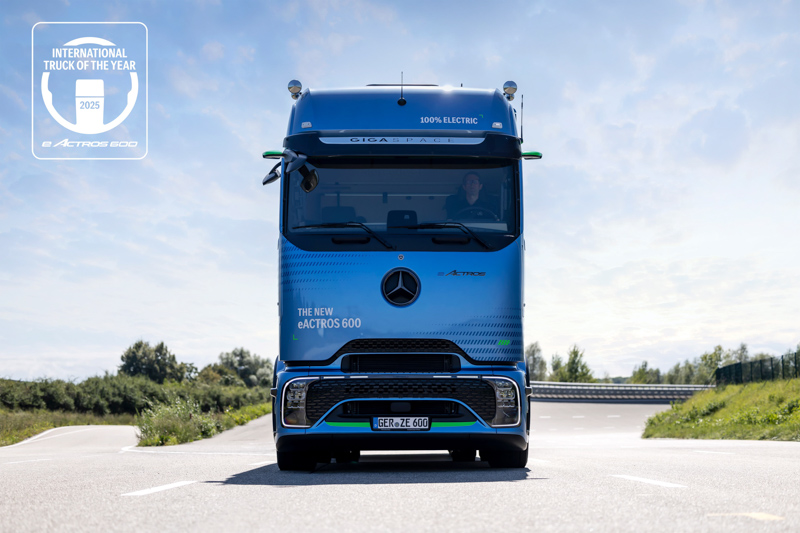 Mercedes-Benz eActros 600, Camión del Año 2025