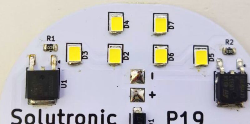 Lámpara P19 de Solutronic: Eficiencia LED Avanzada