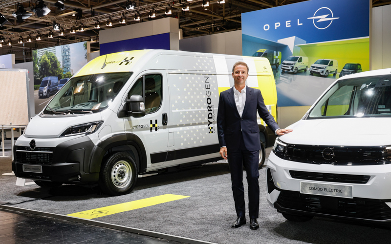 Opel lanza el Movano HYDROGEN en IAA Transportation