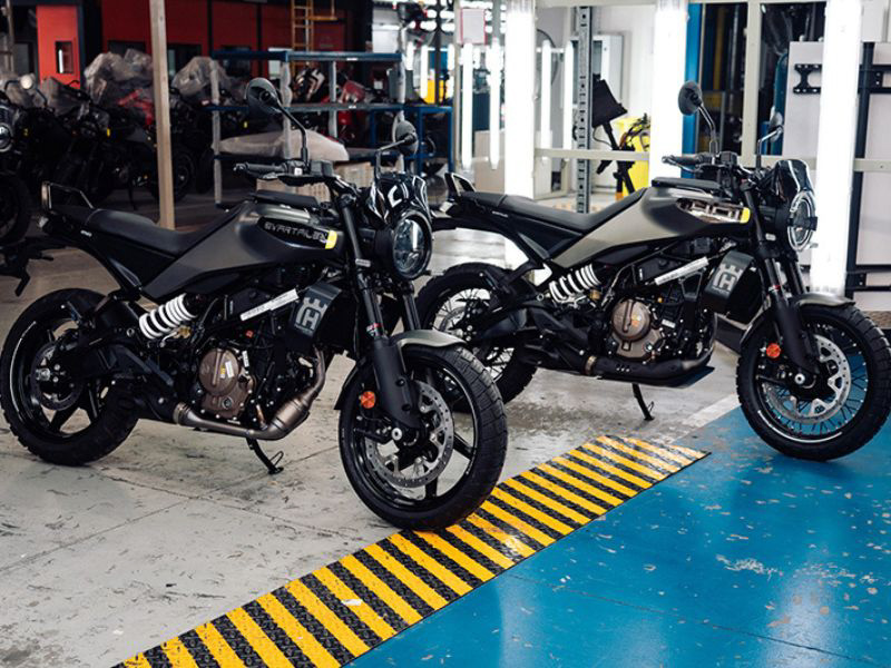Crecimiento continuo de la industria de motocicletas