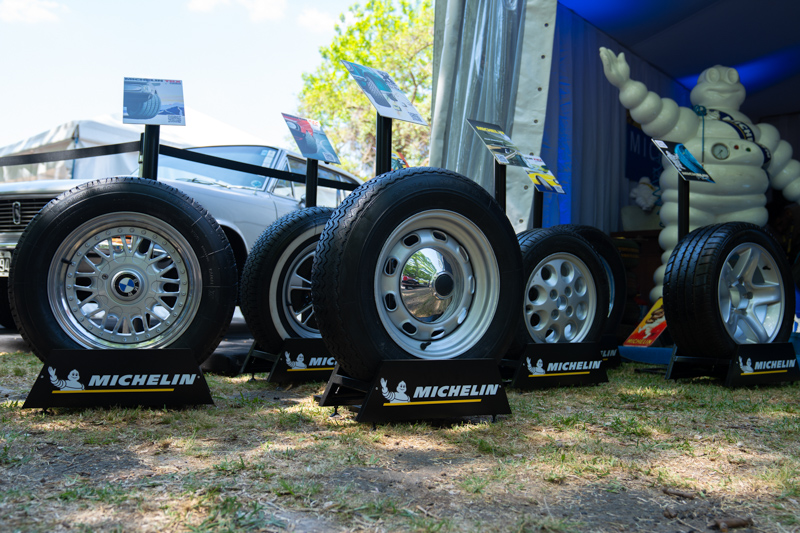Línea de neumáticos vintage Michelin