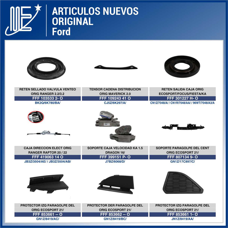 Expoyer presenta nuevos repuestos originales Ford