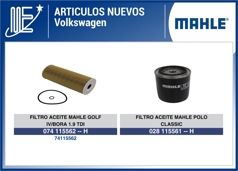 Expoyer incorpora nuevos repuestos para VW y Chevrolet