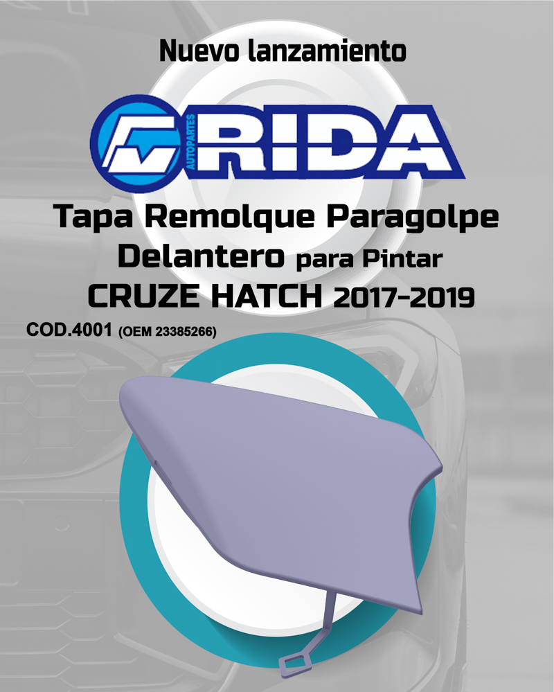 Nuevos lanzamientos de Rida Autopartes: soportes y tapas