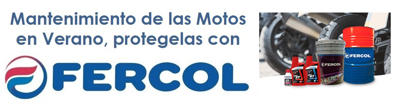 Consejos Fercol: cuidados para la moto en verano