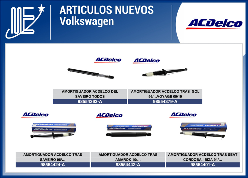 Expoyer presenta amortiguadores ACDelco para vehículos