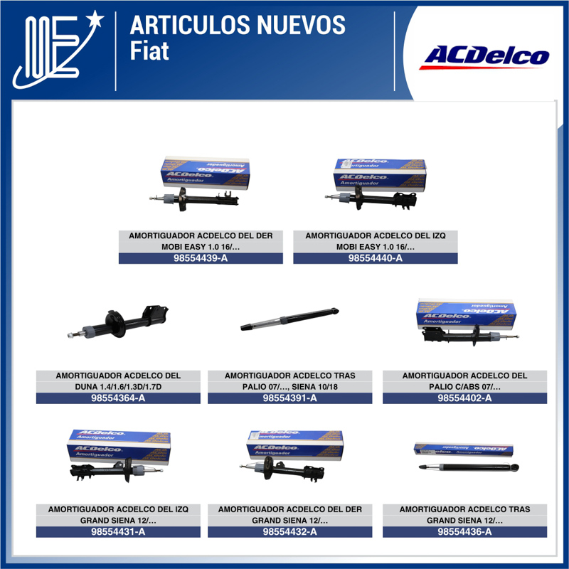 Expoyer presenta amortiguadores ACDelco para vehículos