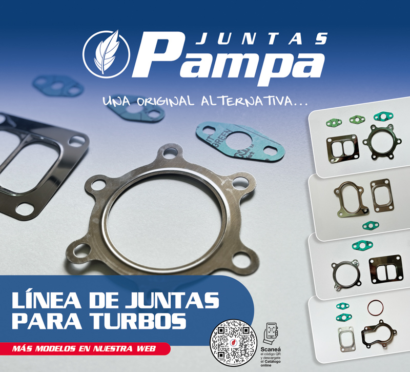 Juntas Pampa: Linea de Juntas Para Turbo 
