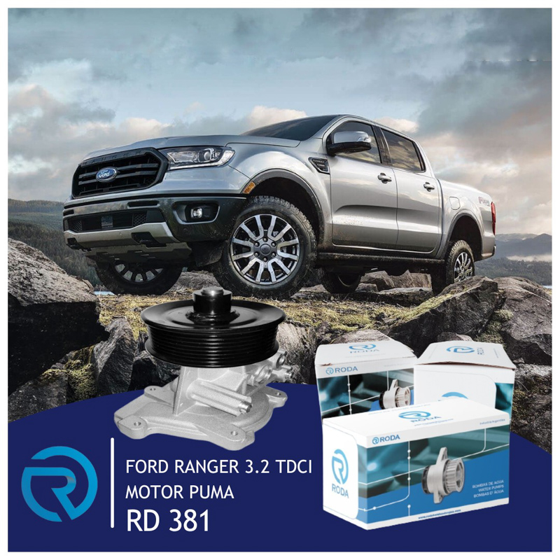 RODA amplía su oferta de bombas de agua para vehículos