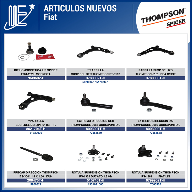 Expoyer presenta nuevas piezas Thompson Spicer