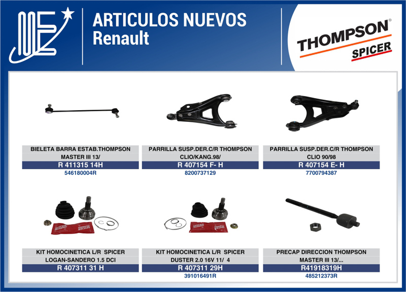 Expoyer presenta nuevas piezas Thompson Spicer