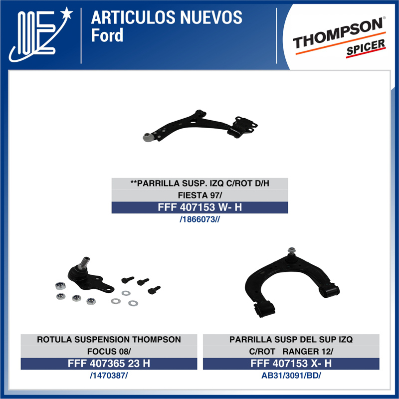 Expoyer presenta nuevas piezas Thompson Spicer